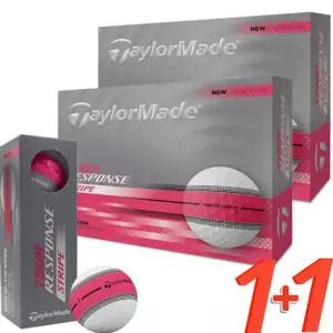 [테일러메이드] 투어리스폰스 스트라이프 3피스 우레탄골프공 2더...