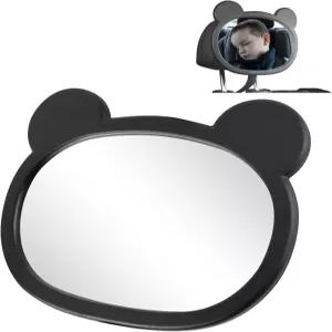 AMZAUTO 베이비 카 미러 리어 페이싱 시트용 카시트 헤드레스트에 쉽게 설치 광각 투명 의 움직임을 관찰할