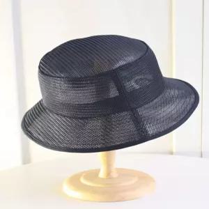 통기성 모자 시원한 대두 아웃도어 벙거지모자 매쉬 블랙 자외선차단 버킷햇