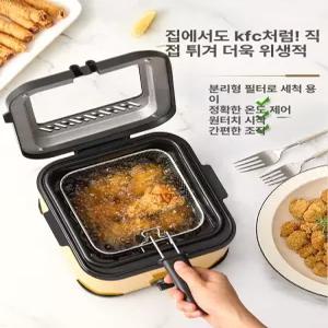 오로비아 자동 계 튀김기 정제 온도