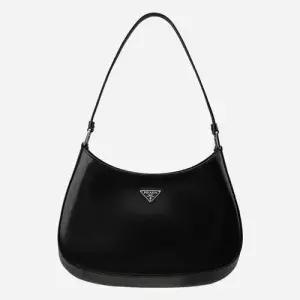 [프라다]6S 1BC499 ZO6 F0002 클레오 브러시드 가죽 숄더백 블랙