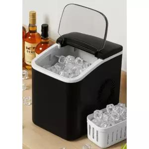 가정용 소형 자동 제빙기 생성 빠른 얼음기 미니 사각얼음 전자동 원터치 자동세척