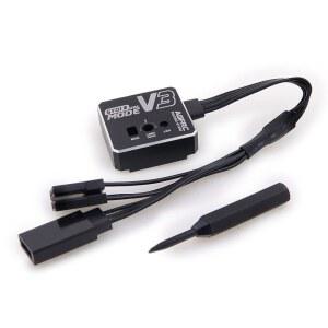 [포르르] agfrc 듀얼 게인 드 트 rc 자이로 - 카 트럭 보트(gy01 v3)용 알루미늄 케이스가 장착된 튜닝 등급