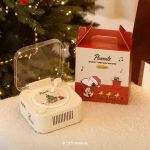 [룸디]스누피 감성 집들이 LP 감성 턴테이블 5W 블루투스 스피커 RD-07