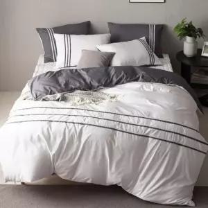 에스데코 LEO마이크로화이바 먼지없는 호텔이불매카세트Q화이트투톤