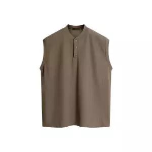 [하프클럽/해리슨]제시 헨리넥 니트 조끼 SMEC1190