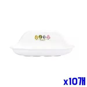 [골드스마일]bns 위생적인 벽걸이 비누대 중 화이트 x10개 비누케이스