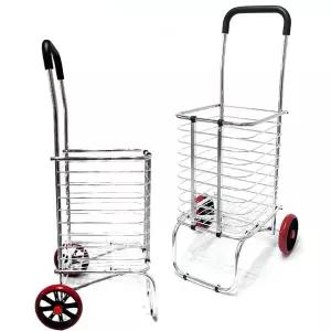 [신연]튼튼한 알루미늄 핸드카트 핸드캐리어 장바구니카트 시장바구니 시장바구니캐리어 쇼핑카트