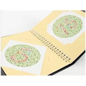 한천석 한식 색각검사표 초등용 색약 색맹 검사 눈검진 초등학교 병원