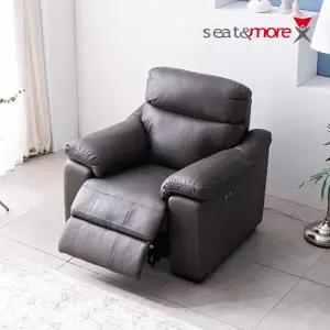 [시트앤모어]시저 1인용 리클라이너 소파(딤그레이)