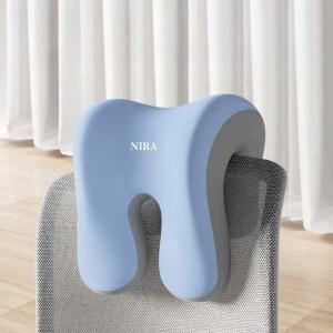 레스트 탈부착 목받침 사무용 그린 사무실의자목쿠션 의자머리받침대 받침대