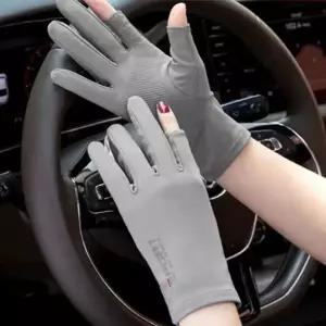 쿨링스 여성 2컷 스포츠장갑(그레이) 기능성 등산장갑