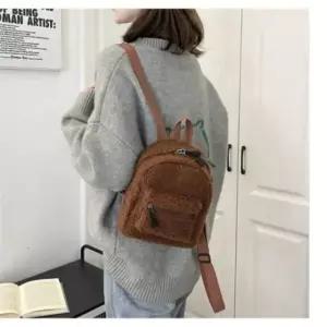 뽀글이 여자백팩 미니 미니백팩 패션가방 여성백팩 트렌디백팩 백팩