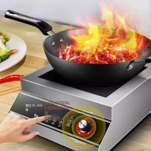 업소용 인덕션 5000w 고화력 중식당 스토브 렌지 1구 가열기 영업용 식당 원팩토리