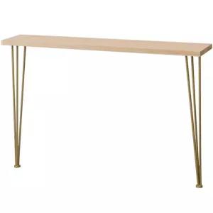 폭좁은 슬림 콘솔 골드 협탁 화이트 엔틱 테이블 장식장