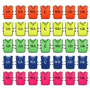 넷볼 경기용 팀조끼 7벌 스포츠 유니폼