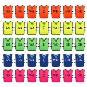 [콩심팥심]넷볼 경기용 팀조끼 7벌 스포츠 유니폼