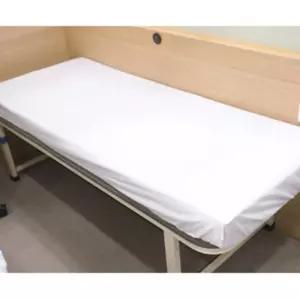 병원 흰색 면 고무줄 침상 침대 시트 커버 패드 병원용 침상정리 병동