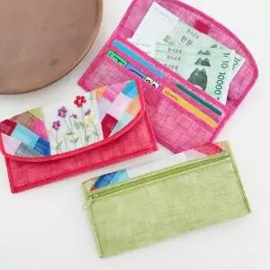 큰손 전통 자수 장지갑 모시 한국 새해복 명절 선물 길상 용돈봉투 부모님 세뱃돈 신년 파우치