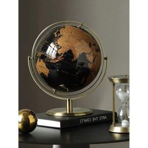지구본 장식용 사무실 TV 글로브 인테리어 데스크탑 조명 지구 테이블 크리스탈 빛나는