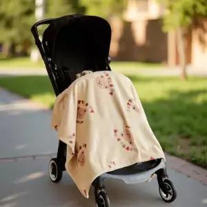 아기띠 담요 겨울용 포근 워머 덮개 유모차 블랭킷 겸용 XL(150x200)