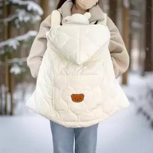 아기띠 담요 겨울용 포근 워머 덮개 유모차 블랭킷 겸용 생활방수