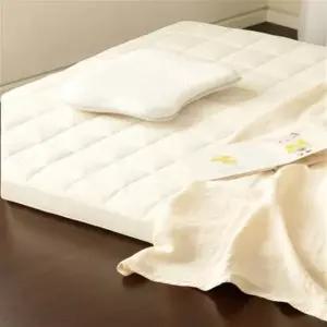 아기 바닥 토퍼 사계절 낮잠 이불 패드 숙면 매트 커버 분리형