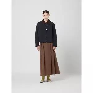 [CC콜렉트](센텀시티점)[씨씨콜렉트]코듀로이 칼라 크롭 워크자켓_C253MSJ001