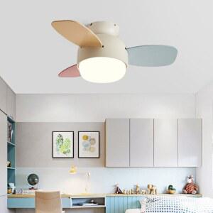 조명 실링팬 천장형 실링펜 안방 잎사귀 침실 천장 30인치 리모컨 씰링팬 방등 미색 컬러