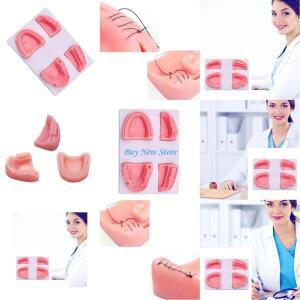 20CE 다기능 치과 봉합 실습 패드 다목적 인간 피부 훈련 실리콘 데모 사용 전용