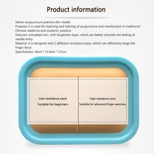 침술 학습 피부 모델 재사용 가능한 시뮬레이션 수술 훈련을위한 봉합 실습 패드