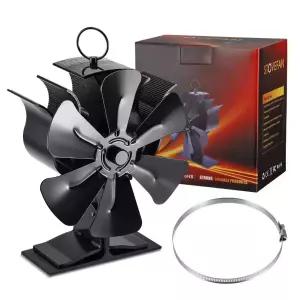 픽온 난로무동력팬 저소음 히터 온도계 고온경고 캠핑 감성캠핑 무동력 서큘레이터 난로 난방