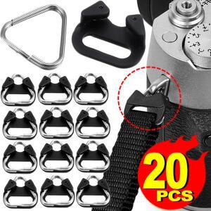 카메라 벨트 후크 숄더 스트랩 삼각형 스플릿 링 교체 버클 Fujifilm Nikon SONY 호환 Olympus Pentax