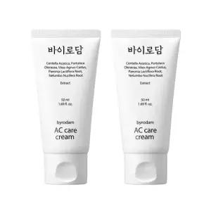 바이로담 AC케어 크림 50ml 2개
