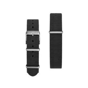 크로마농 CNA-17BK-S 나토 밴드 시계줄 스트랩 17mm