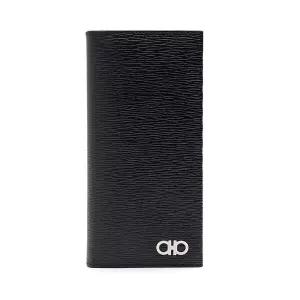 [명품] 페라가모 리바이벌 간치니 장지갑 66 A069 NERO+ROSSO 686018