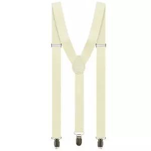 어깨멜빵 성인 아이보리 고정 얇은멜빵