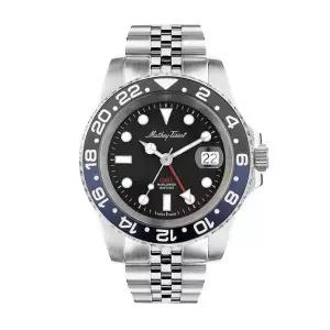 [MATHEY-TISSOT(메티티솟)]메티티솟 H903ANB 빈티지 GMT 베트맨 남성 메탈 시계