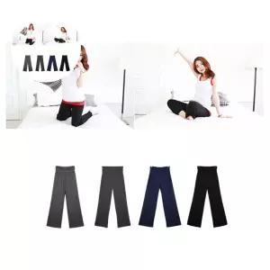 여자 TR면 여성 트레이닝 바지 라벨 일자 요가 팬츠