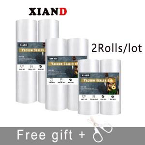실링기 캔 텀블러 컵 업소용 가정용 주방 음식 진공 보관 팩 12/15/17/20/22/25/28/30cm 500cm 2 롤/로트