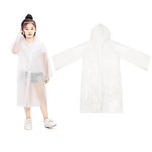 [2개구성] 비옷 일회용 10개 야외 아동 우의 83cm 어린이 우비 장마철 비상용 HWC8920B