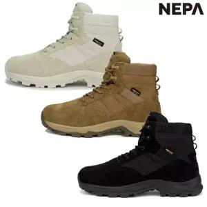 [네파](하남점)남여 공용 완전방수 밀리터리 스타일 등산화 사나래 고어텍스III 방수 7JE7602