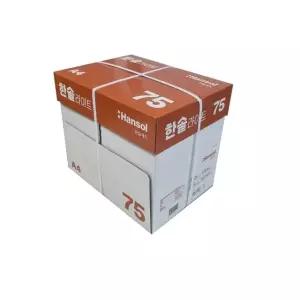 [S]한솔라이트복사용지 A4 (75g) 1BOX 2500매