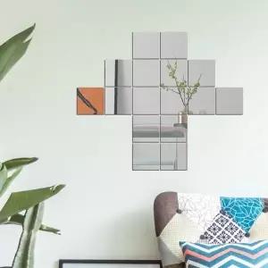 인테리어 아크릴 거울 16조각(사각) (KYR-W89DF2C)