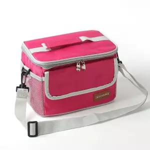 7day 보온보냉 아이스백 피크닉 쿨러 핑크대용량 보냉 보냉가방 휴대용 소풍 캠핑 아이스