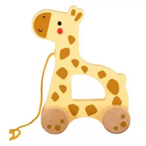 TOOKY 원목 풀어롱 기린 009 걸음마 교육 교육용 영아 끌고다니는 완구