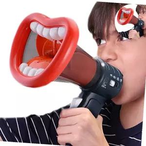 보이스체인저1526 음성변조 충전식 메가폰 확성기