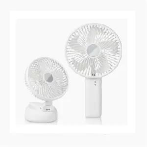 New 빅팬 접이식선풍기+크래들 화이트 추천 사무실 학교 휴대용/탁상용/야외용 서큘레이터 손풍기 선물