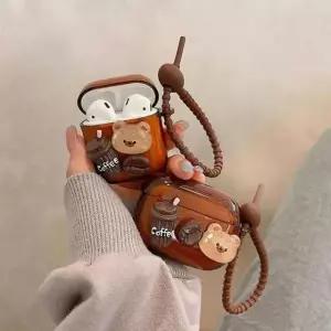 EA 귀여운 곰돌이 에어팟 키링 케이스 4세대 3세대 프로