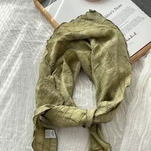 코코비치 쁘띠 스카프 가을 삼각 간절기 목도리 여성-WFICPYQ